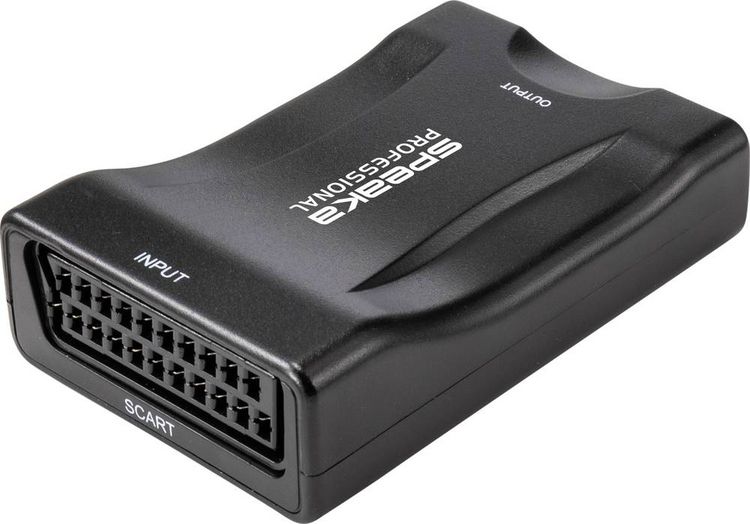 Produktbild: SpeaKa Professional AV Konverter SP-9395928 [SCART - HDMI] 1920 x 1080 Pixel