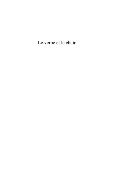 Produktbild: Le verbe et la chair - un siecle de breviaires de la republi