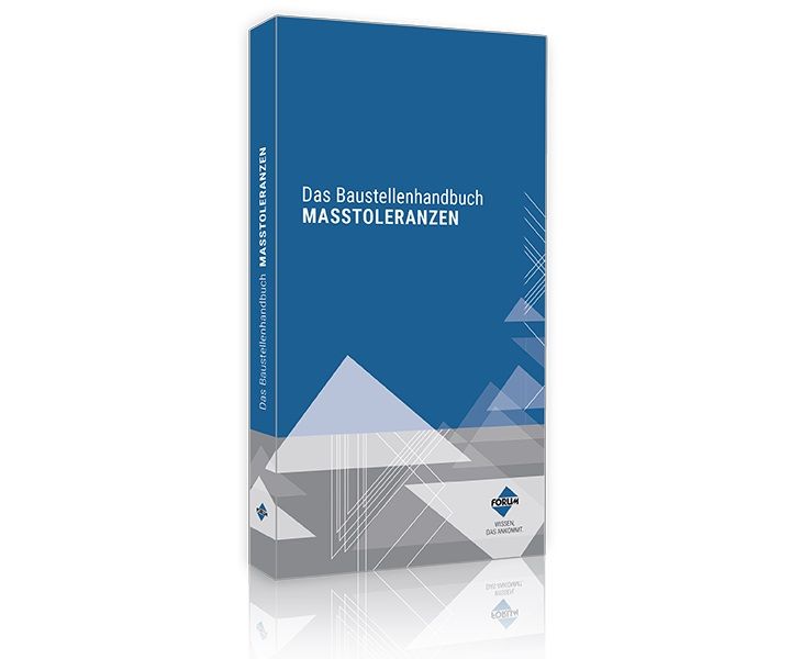 Produktbild: Das Baustellenhandbuch Ma&szlig;toleranzen