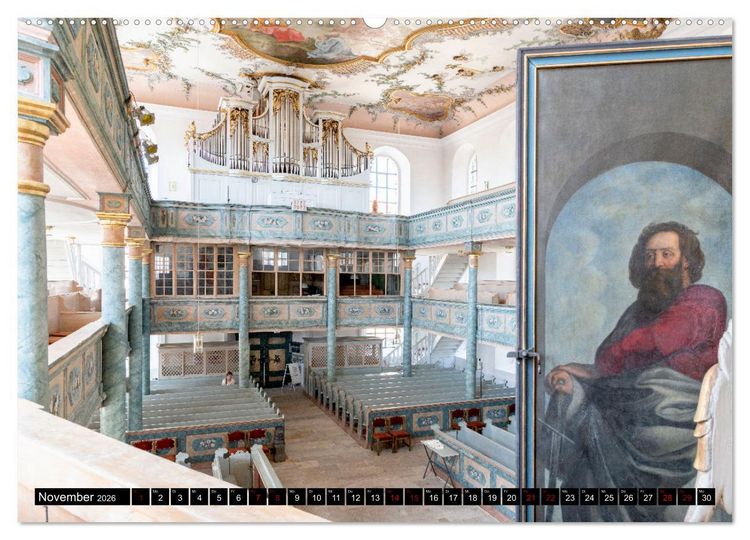 Produktbild: Markgrafenkirchen. Ein wertvoller Schatz (hochwertiger Premium Wandkalender 2026 DIN A2 quer), Kunstdruck in Hochglanz