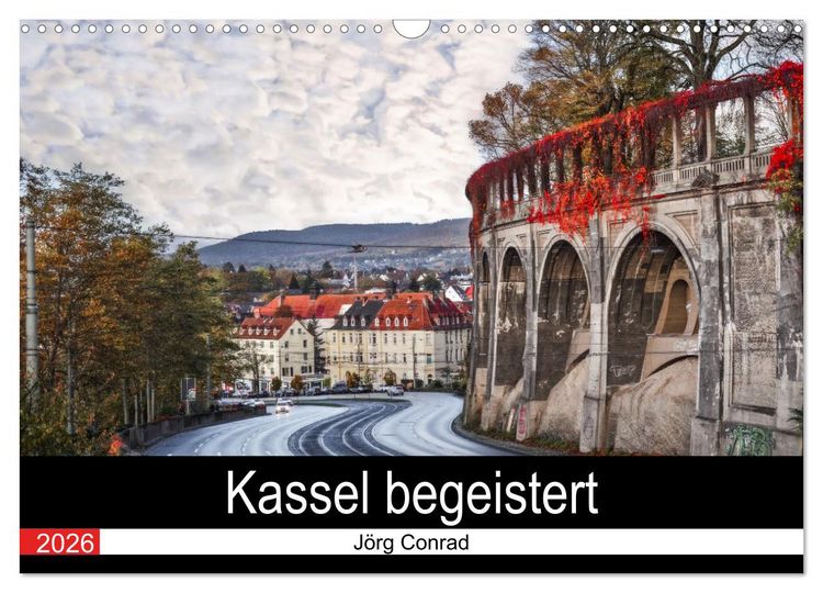 Produktbild: Kassel begeistert (Wandkalender 2026 DIN A3 quer), CALVENDO Monatskalender