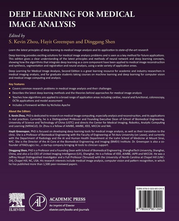 Produktbild: Deep Learning for Medical Image Analysis