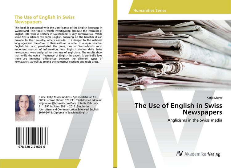 Produktbild: The Use of English in Swiss Newspapers