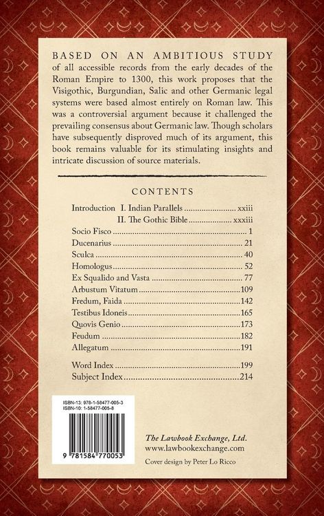 Produktbild: Commentary to the Germanic Laws and Mediaeval Documents [1915]