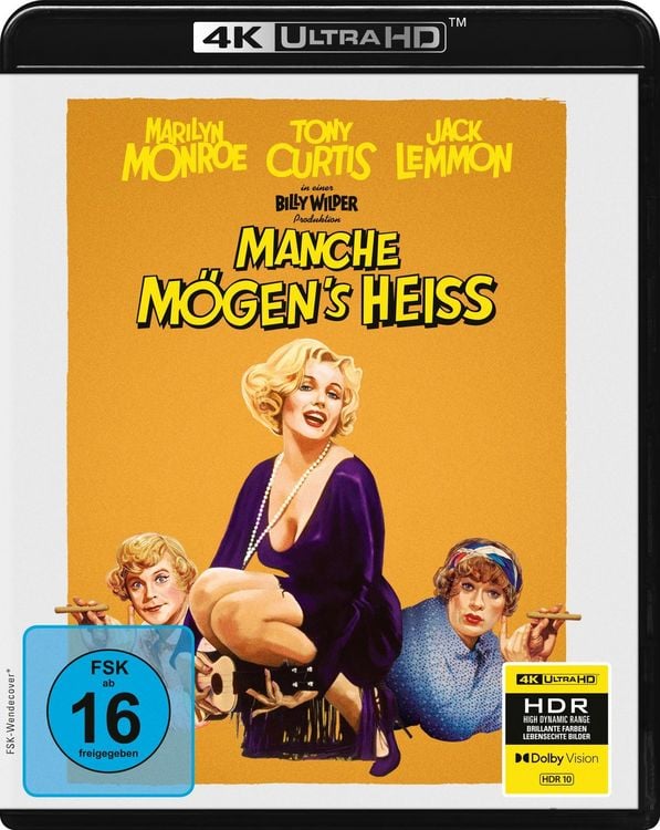 Produktbild: Manche m&ouml;gen's hei&szlig; (UHD-Blu-ray)