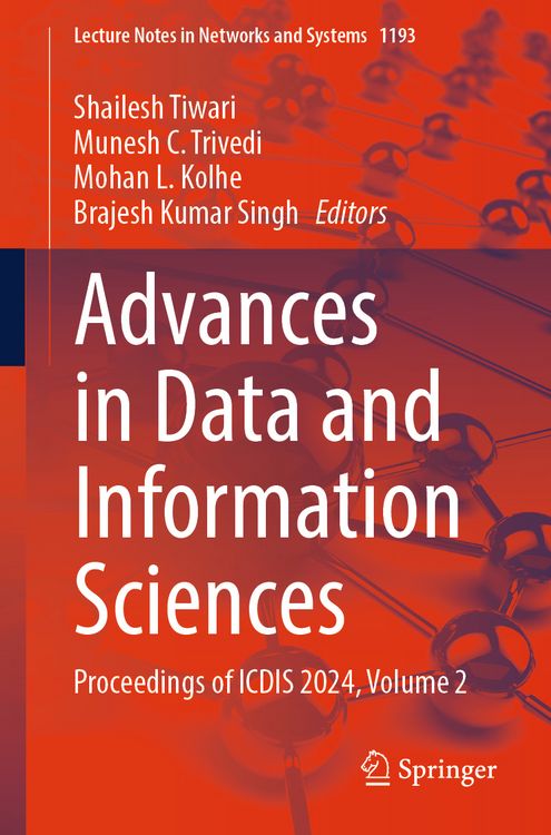 Produktbild: Advances in Data and Information Sciences