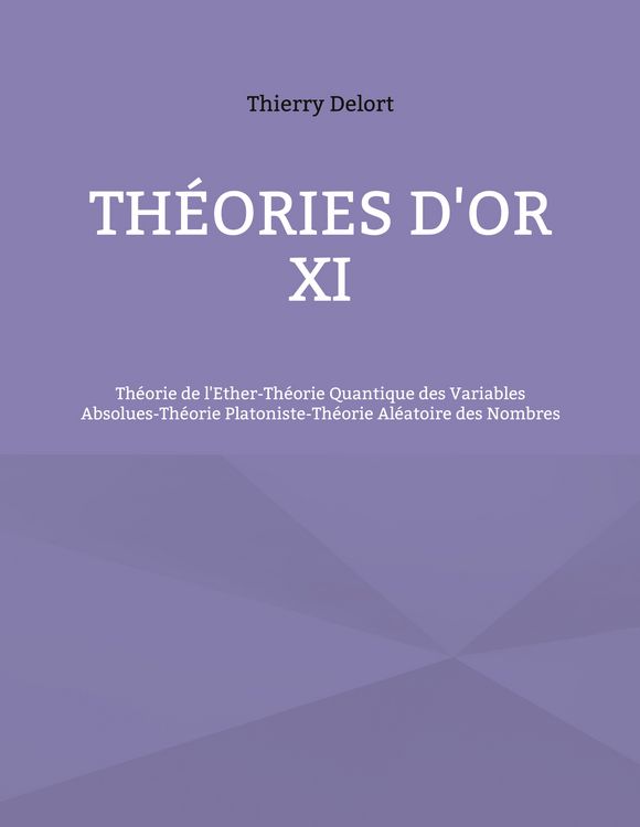 Produktbild: Th&eacute;ories d'or XI