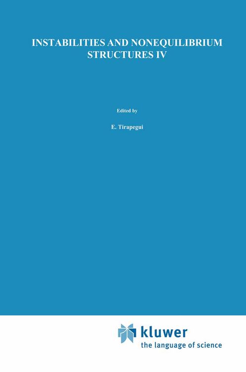 Produktbild: Instabilities and Nonequilibrium Structures IV