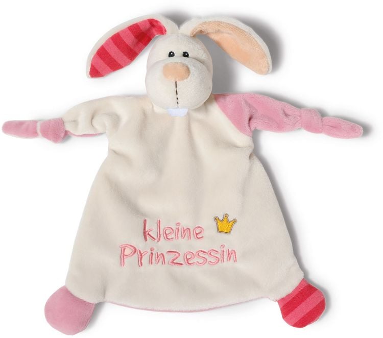 Produktbild: NICI Schmusetuch Hase kleine Prinzessin 25x25cm