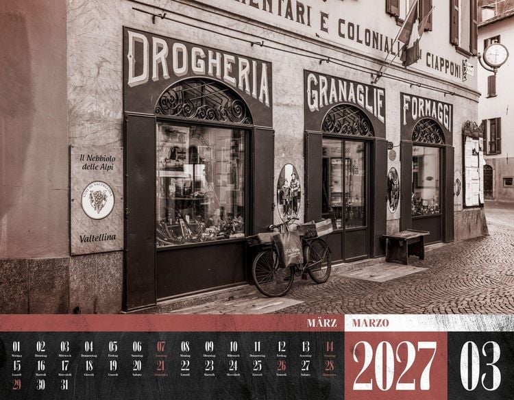 Produktbild: La Dolce Vita Kalender 2027 | Italienische Lebensart