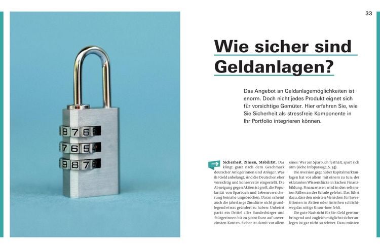 Produktbild: Geldanlage f&uuml;r Vorsichtige