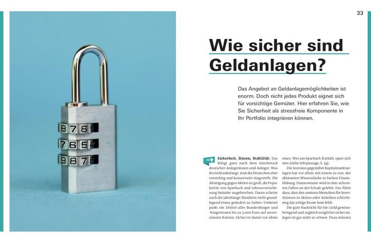 Produktbild: Geldanlage f&uuml;r Vorsichtige