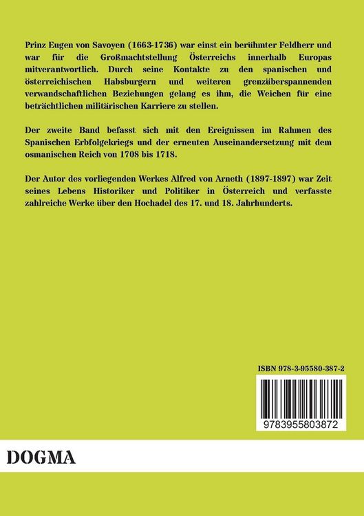 Produktbild: Prinz Eugen von Savoyen
