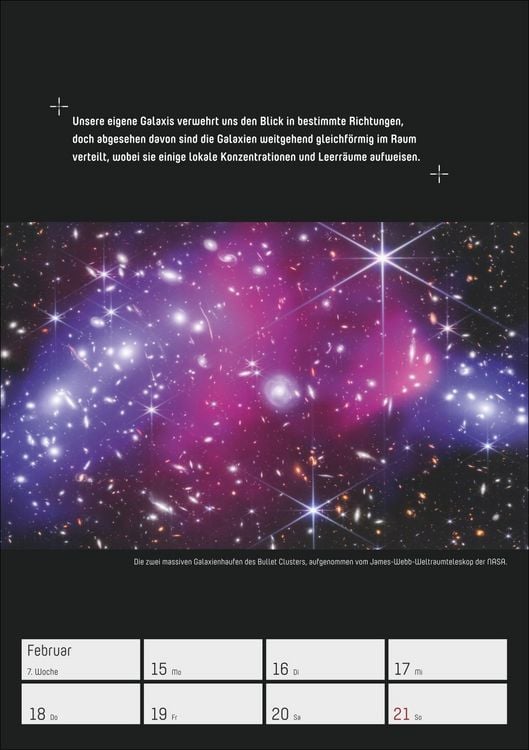 Produktbild: Stephen Hawking - Universum Wochenplaner 2027 - 53 faszinierende Bilder und Zitate
