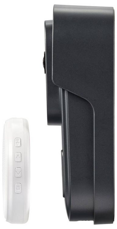 Produktbild: Sygonix IP-Video-T&uuml;rsprechanlage WLAN, Funk Grau, Wei&szlig;