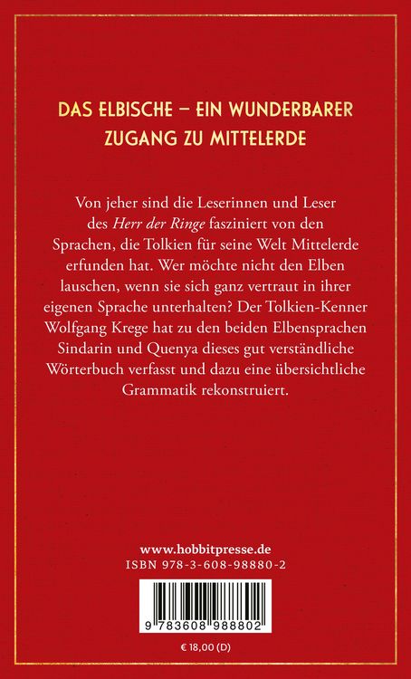 Produktbild: Elbisches W&ouml;rterbuch