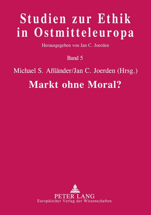 Produktbild: Markt ohne Moral?