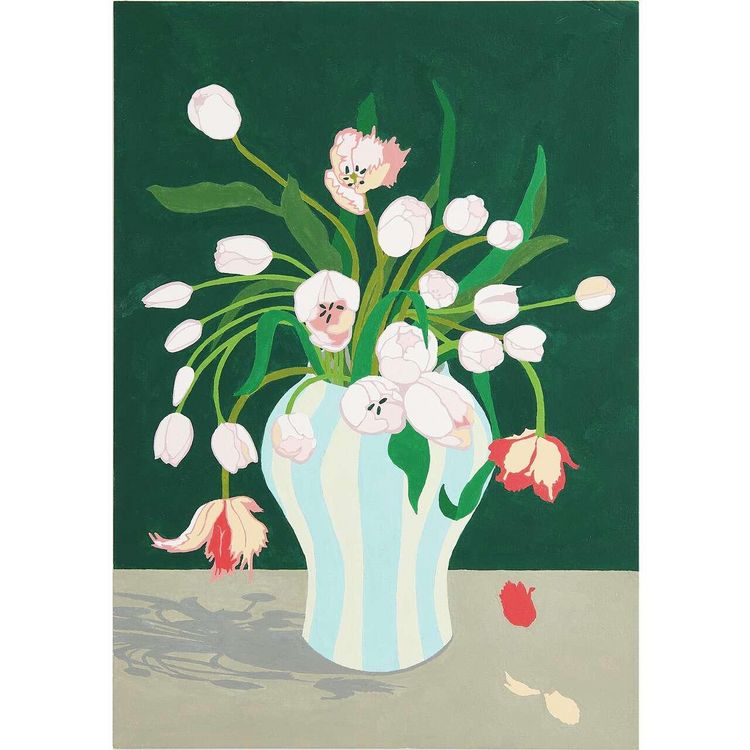 Produktbild: Malen nach Zahlen Set, Tulpen Bouqet, 26 x 37 cm,,