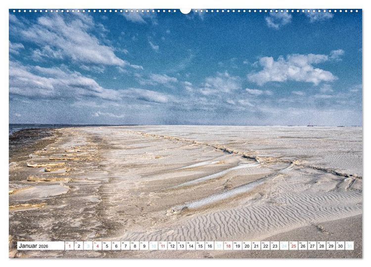Produktbild: Faszination Sankt Peter-Ording (Wandkalender 2026 DIN A2 quer), CALVENDO Monatskalender