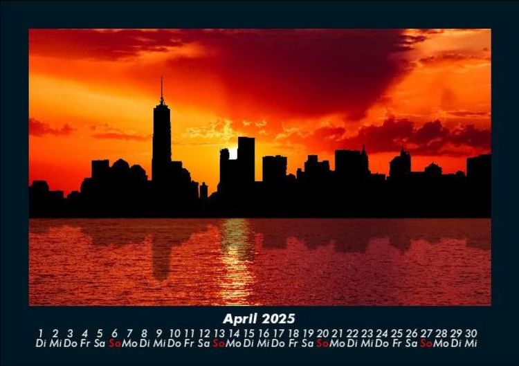 Produktbild: New York 2025 Fotokalender DIN A5