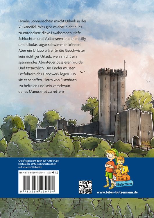 Produktbild: Abenteuer in der Vulkaneifel - Lilly, Nikolas und das Geheimnis des verschwundenen Manuskripts