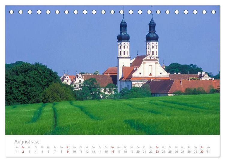 Produktbild: SCHW&Auml;BISCHE ALB W.Dieterich (Tischkalender 2026 DIN A5 quer), CALVENDO Monatskalender