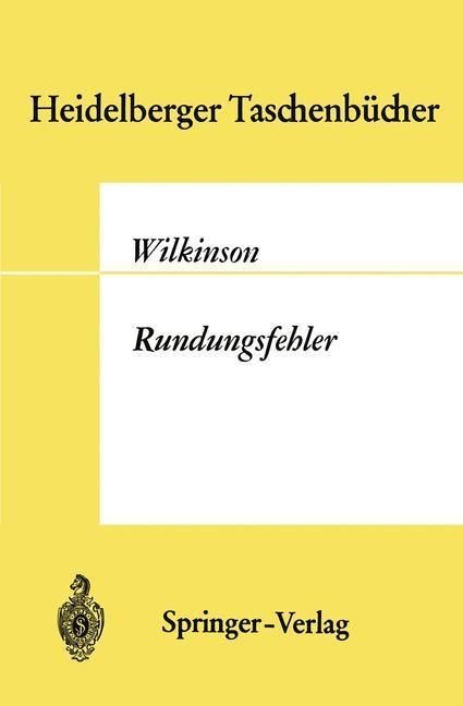 Produktbild: Rundungsfehler