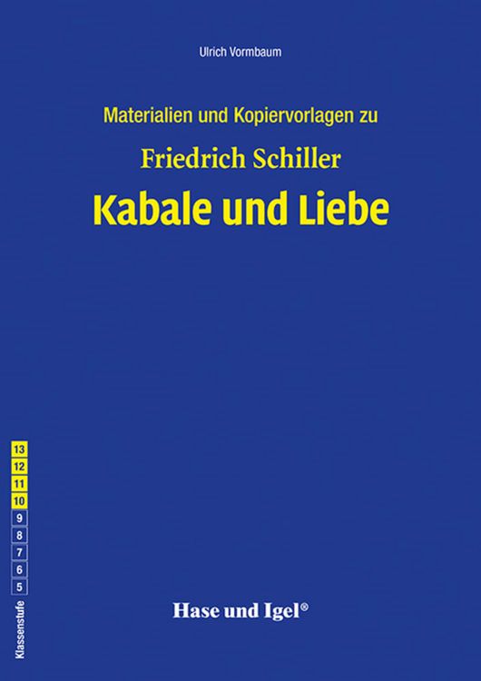 Produktbild: Begleitmaterial: Kabale und Liebe