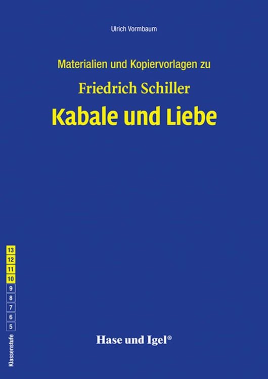 Bild vom Artikel Kabale und Liebe. Begleitmaterial vom Autor Ulrich Vormbaum