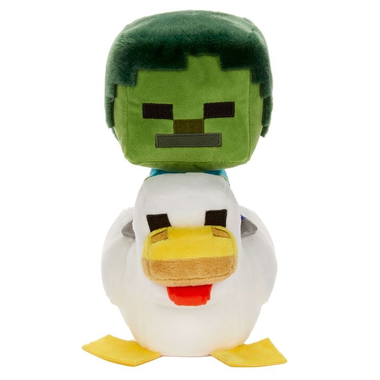 Produktbild: Minecraft 8" Deluxe Plush - Chicken Jockey