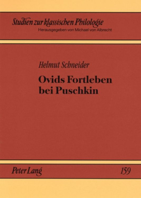 Produktbild: Ovids Fortleben bei Puschkin