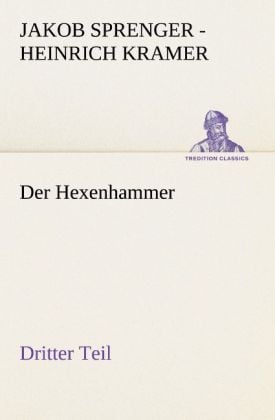 Produktbild: Der Hexenhammer. Dritter Teil