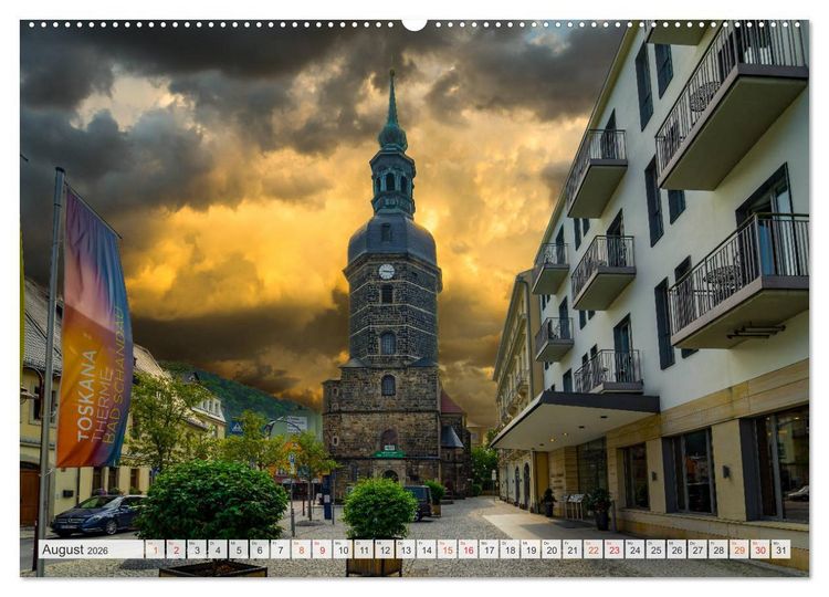 Produktbild: Bad Schandau Impressionen (hochwertiger Premium Wandkalender 2026 DIN A2 quer), Kunstdruck in Hochglanz