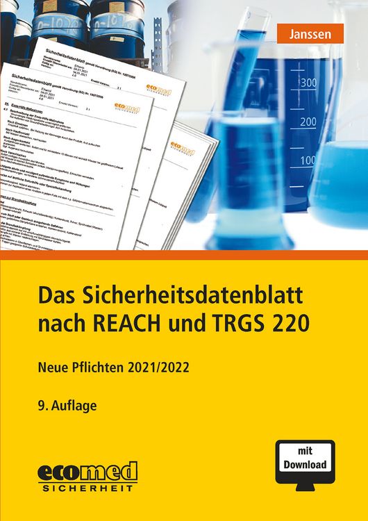 Produktbild: Das Sicherheitsdatenblatt nach REACH und TRGS 220