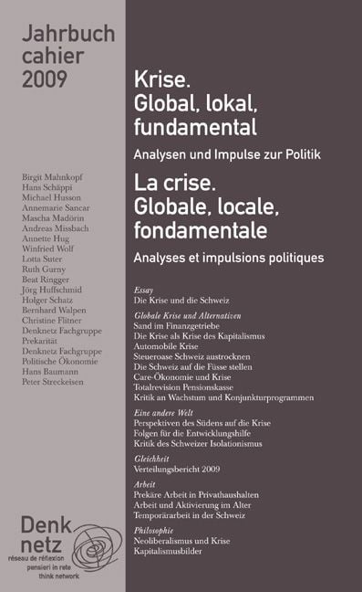 Produktbild: Jahrbuch Denknetz 2009