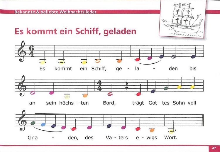 Produktbild: Meine bunten Noten f&uuml;r Klavier, Keyboard, Melodica , Triola