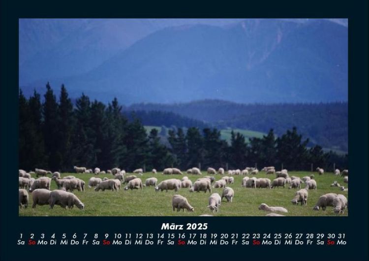 Produktbild: Bergige Welten 2025 Fotokalender DIN A4