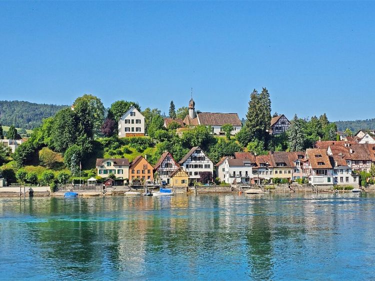 Produktbild: CALVENDO Puzzle Stein am Rhein | 1000 Teile Lege-Gr&ouml;&szlig;e 64x48cm Foto-Puzzle f&uuml;r gl&uuml;ckliche Stunden