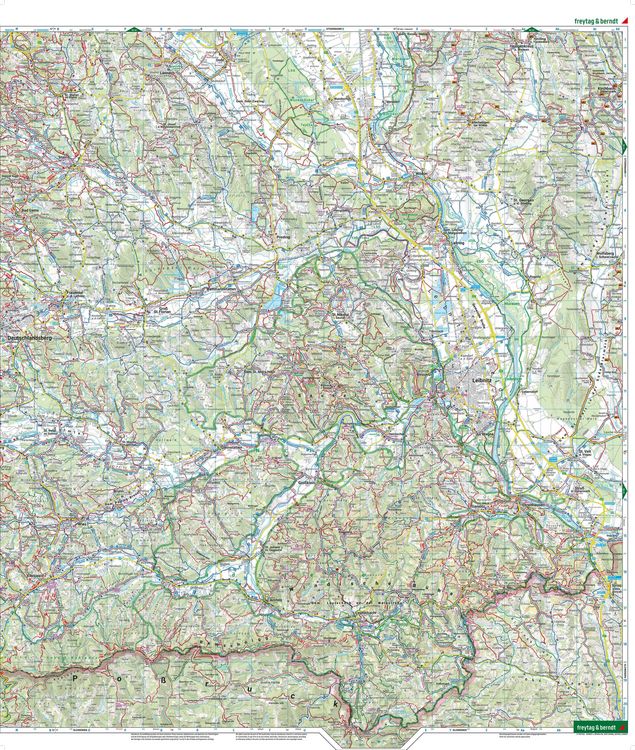 Produktbild: freytag & berndt Wanderkarte WK 411 Steirisches Weinland, S&uuml;dweststeiermark 1:50.000