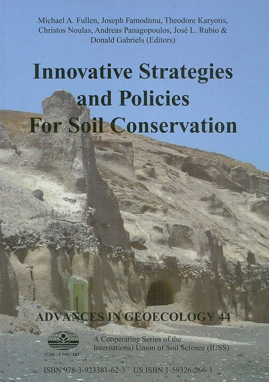 Produktbild: Innovative Strategies and Policies for Soil Conservation