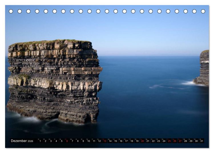 Produktbild: Roadtrip durch Irland (Tischkalender 2026 DIN A5 quer), CALVENDO Monatskalender