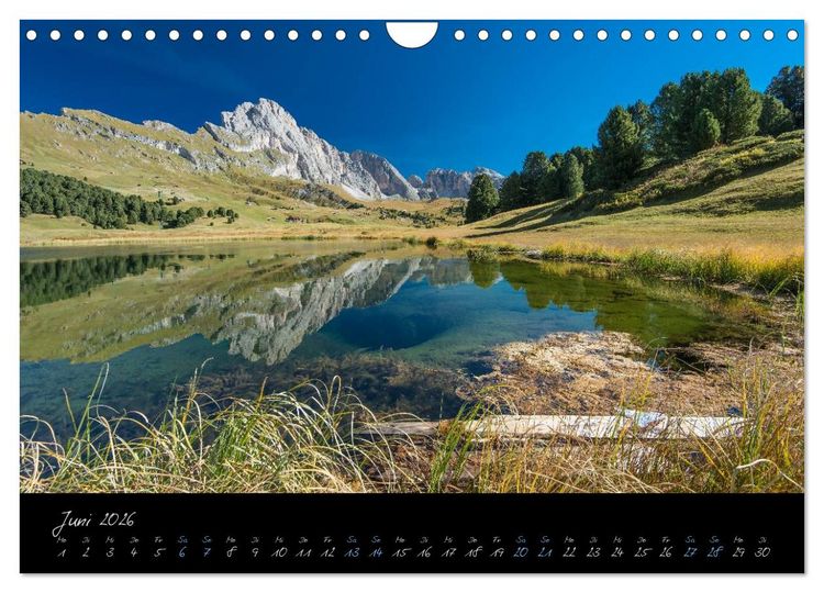 Produktbild: Dolomiten (Wandkalender 2026 DIN A4 quer), CALVENDO Monatskalender