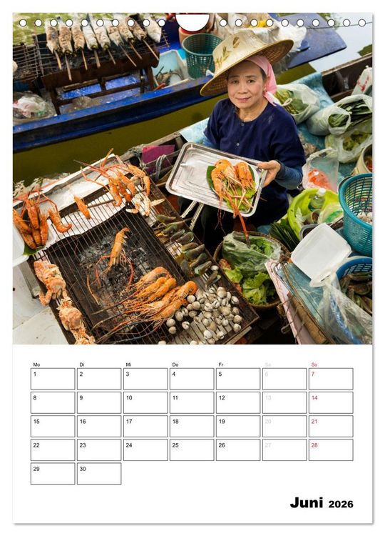 Produktbild: THAILAND - Mein Urlaubsplaner (Wandkalender 2026 DIN A4 hoch), CALVENDO Monatskalender