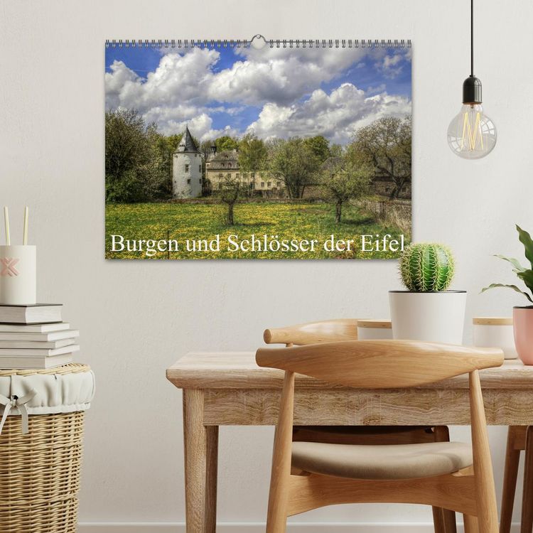 Produktbild: Burgen und Schl&ouml;sser der Eifel (Wandkalender 2026 DIN A3 quer), CALVENDO Monatskalender