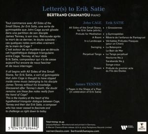 Produktbild: Letter(s) to Erik Satie