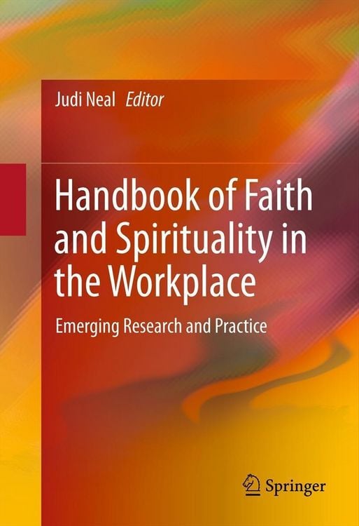 Produktbild: Handbook of Faith and Spirituality in the Workplace
