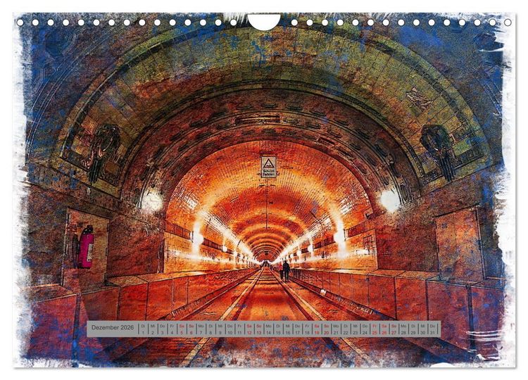 Produktbild: In Hamburg sagt man ... (Wandkalender 2026 DIN A4 quer), CALVENDO Monatskalender