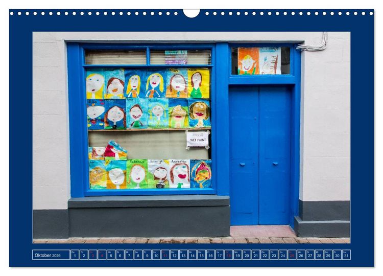 Produktbild: IRLAND - Die sch&ouml;nsten Fassadenmalereien (Wandkalender 2026 DIN A3 quer), CALVENDO Monatskalender