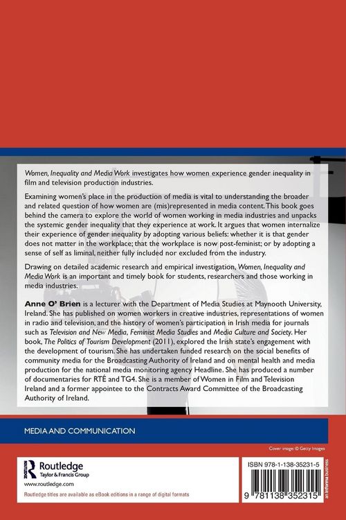 Produktbild: Women, Inequality and Media Work