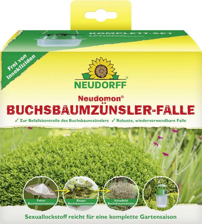 Produktbild: Neudorff 03030 Buchsbaumz&uuml;nsler-Falle Lockstoff 1St.